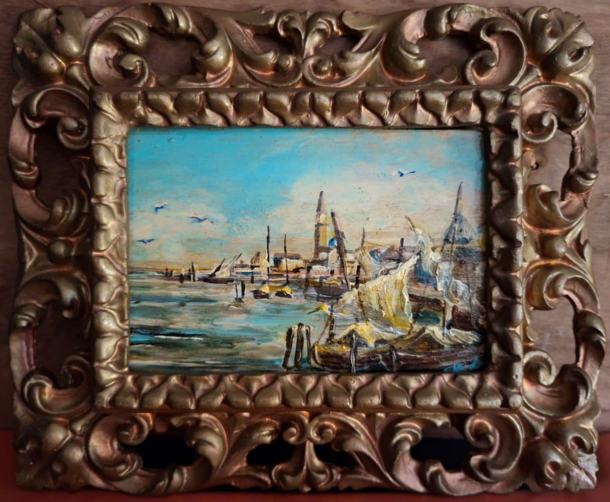 Scorcio dalla laguna veneta