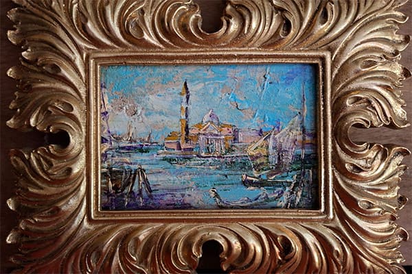 Scorcio dalla laguna veneta